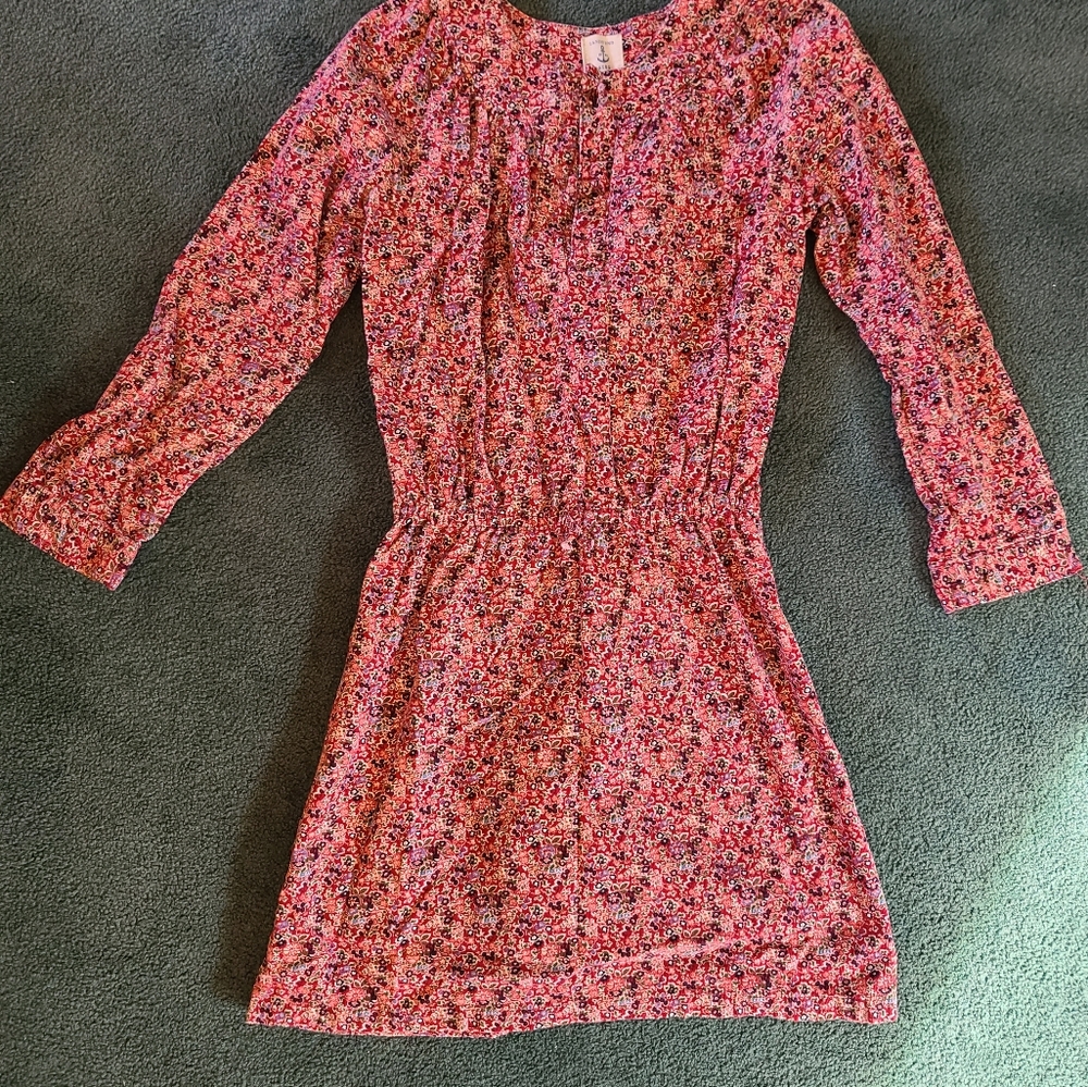 Lands End Kids, girls corduroy dress, size 14